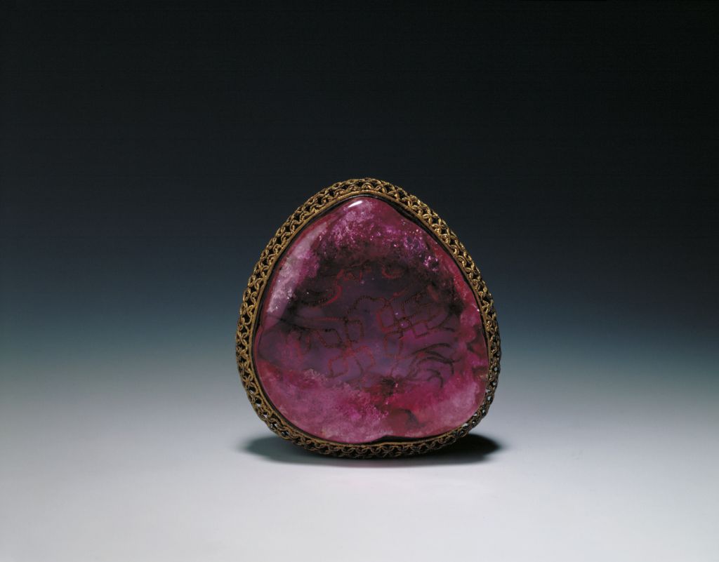 图片[1]-Tourmaline buckle-China Archive